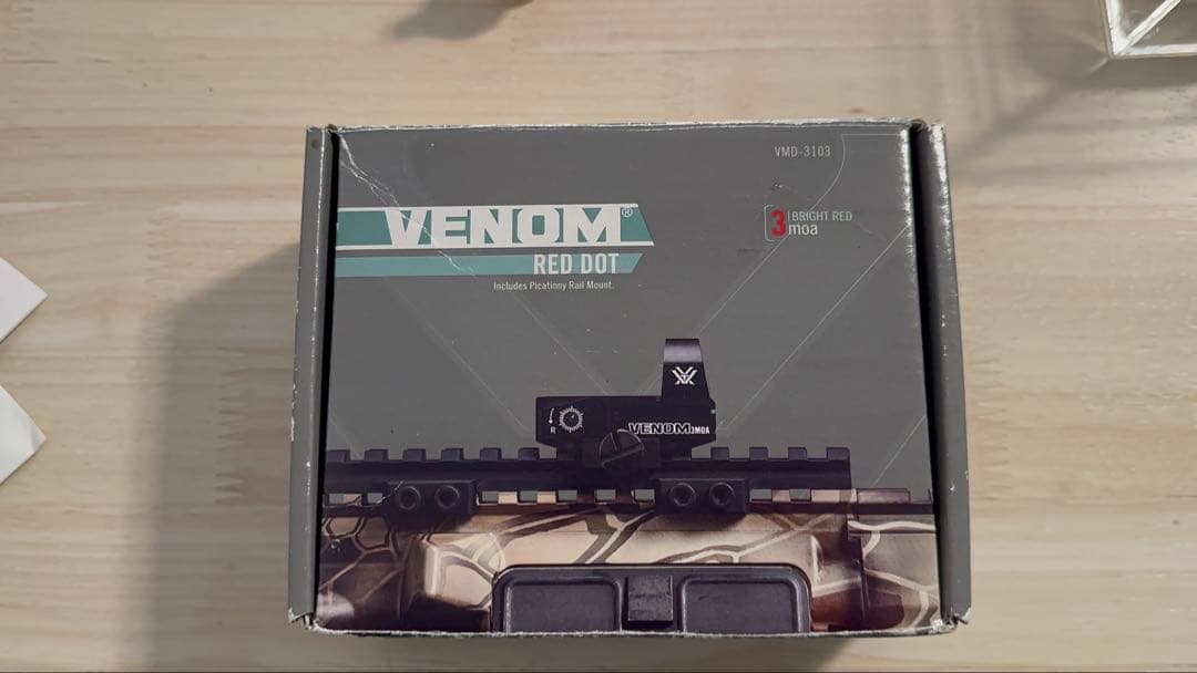 VORTEX VENOM ドットサイト 実物