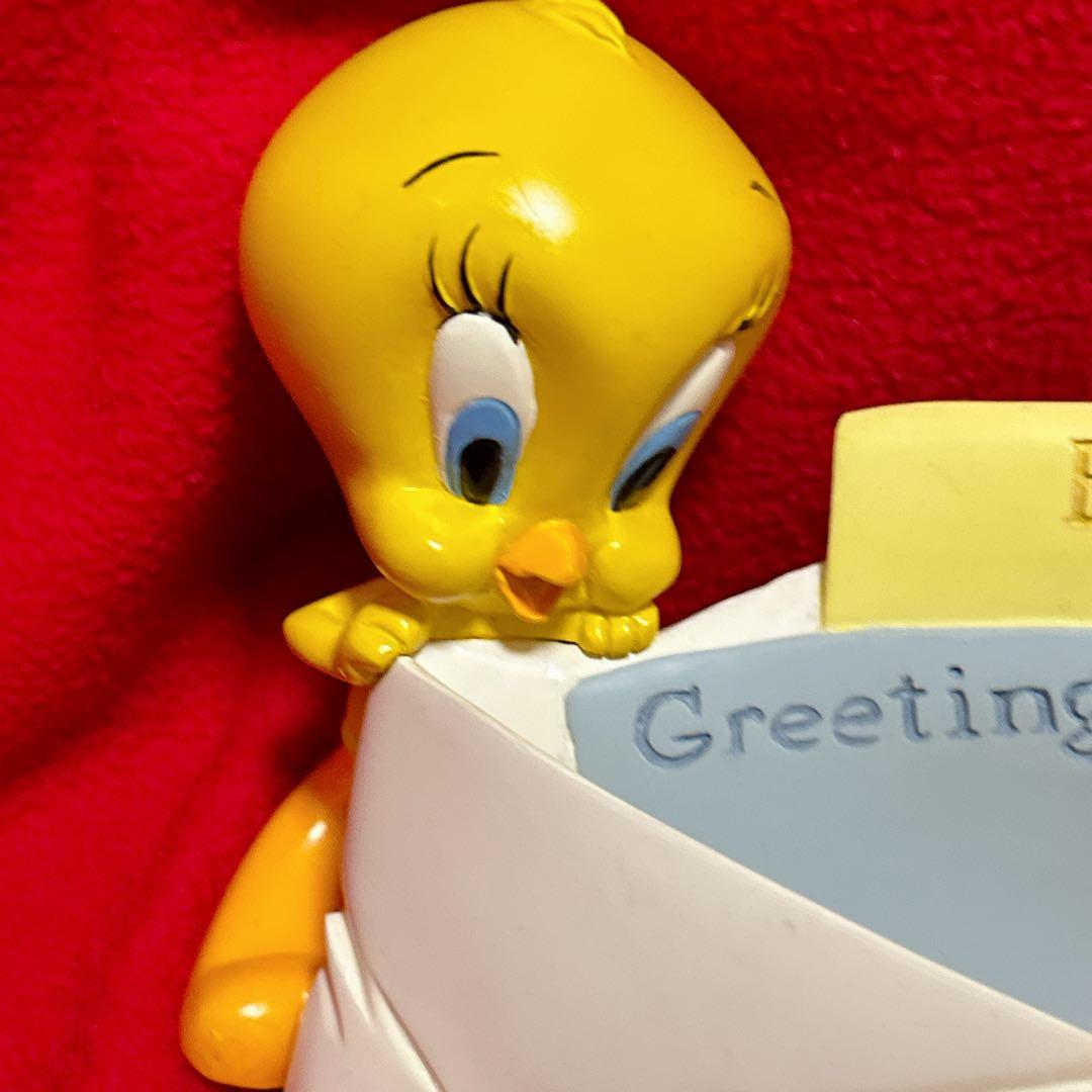 WB トゥイーティー TWEETY レターホルダー ビンテージ フィギュア 置物