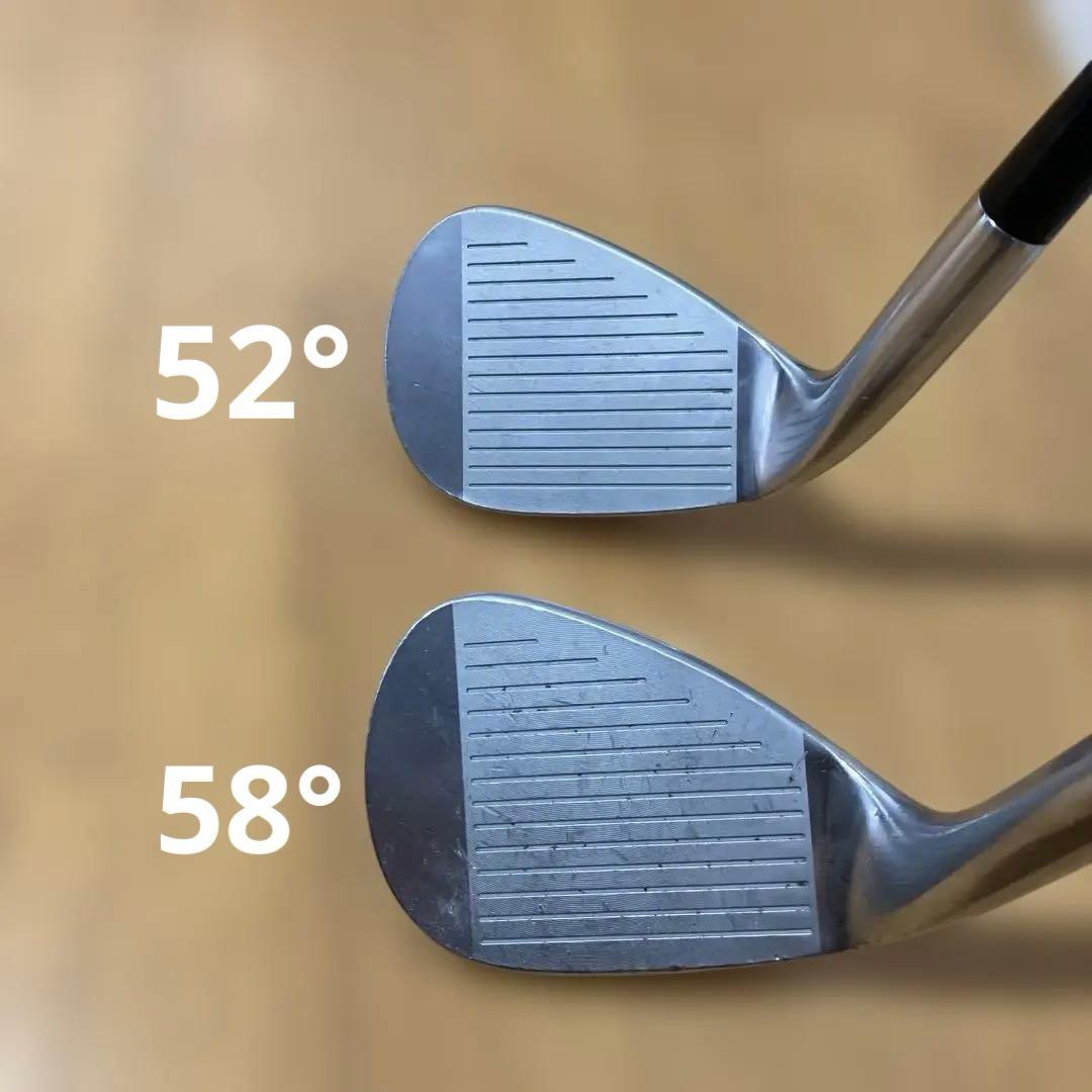 【稀少】ウェッジ52° 58°２本セット