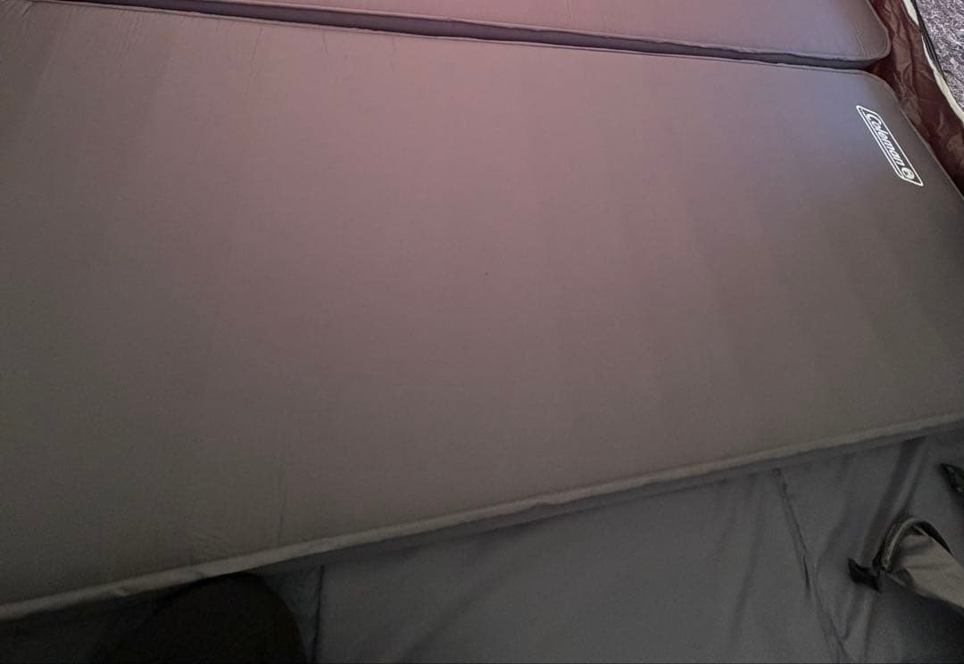 【美品】車中泊　Coleman インフレーターマット ハイピーク シングル