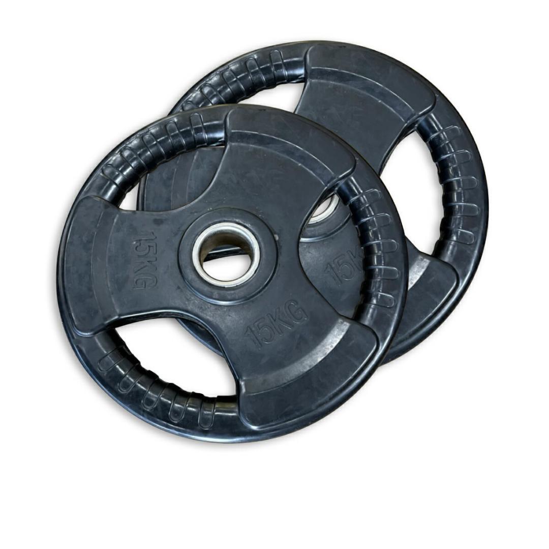 Φ 50mm ラバープレート 15kg 8枚 計120kg SET