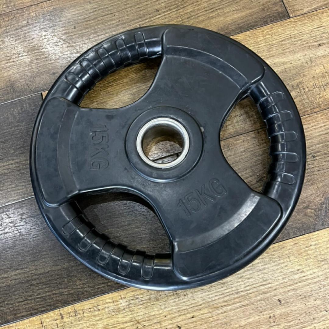Φ 50mm ラバープレート 15kg 8枚 計120kg SET