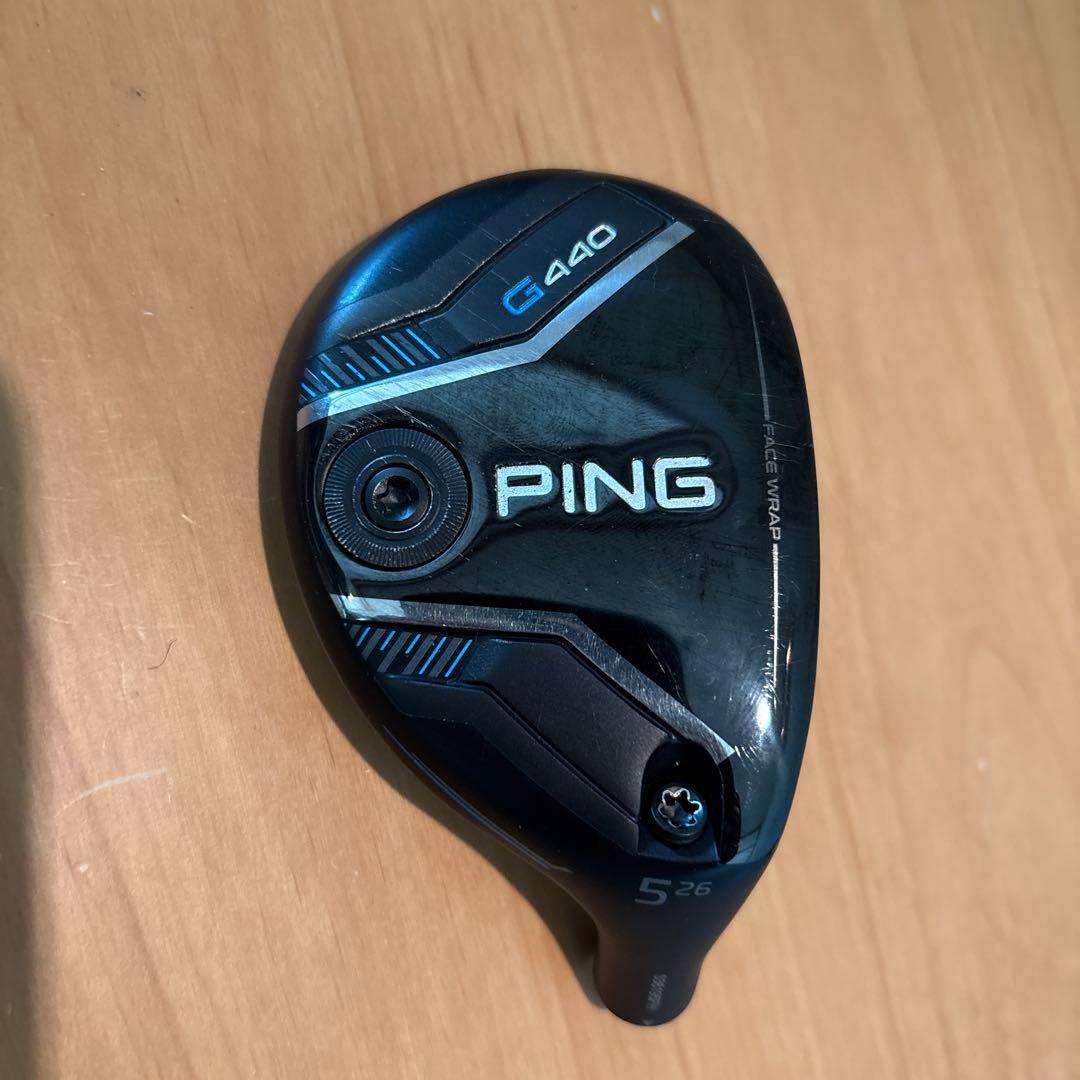 ピン PING G440 5U 26° ヘッドのみ ハイブリッド ユーティリティ