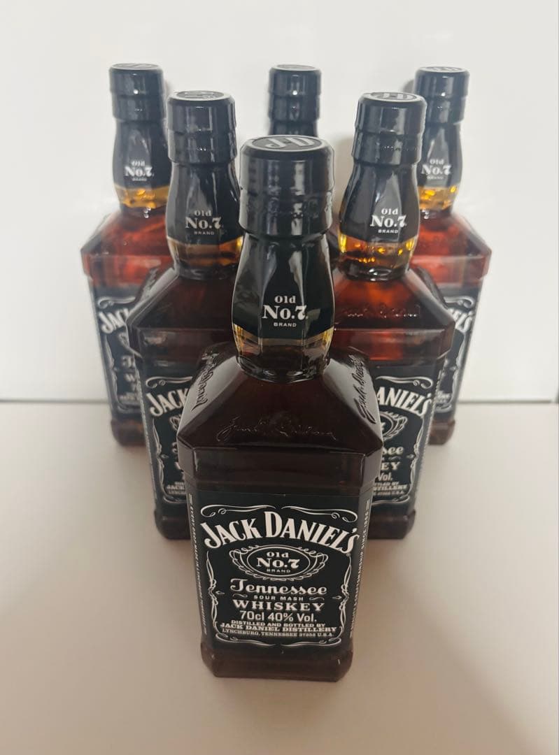⑥ジャックダニエル【６本】