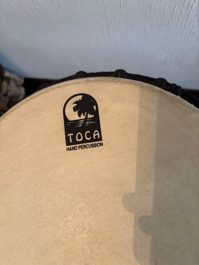 中型木製ドラム ジャンベ