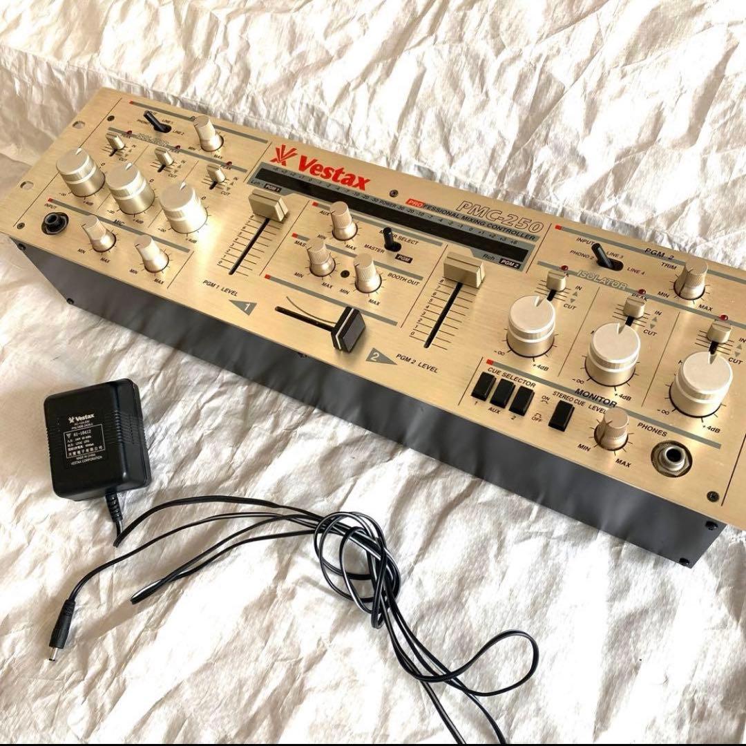 Vestax PMC-250 DJ MIXER ベスタックス ロータリーミキサー