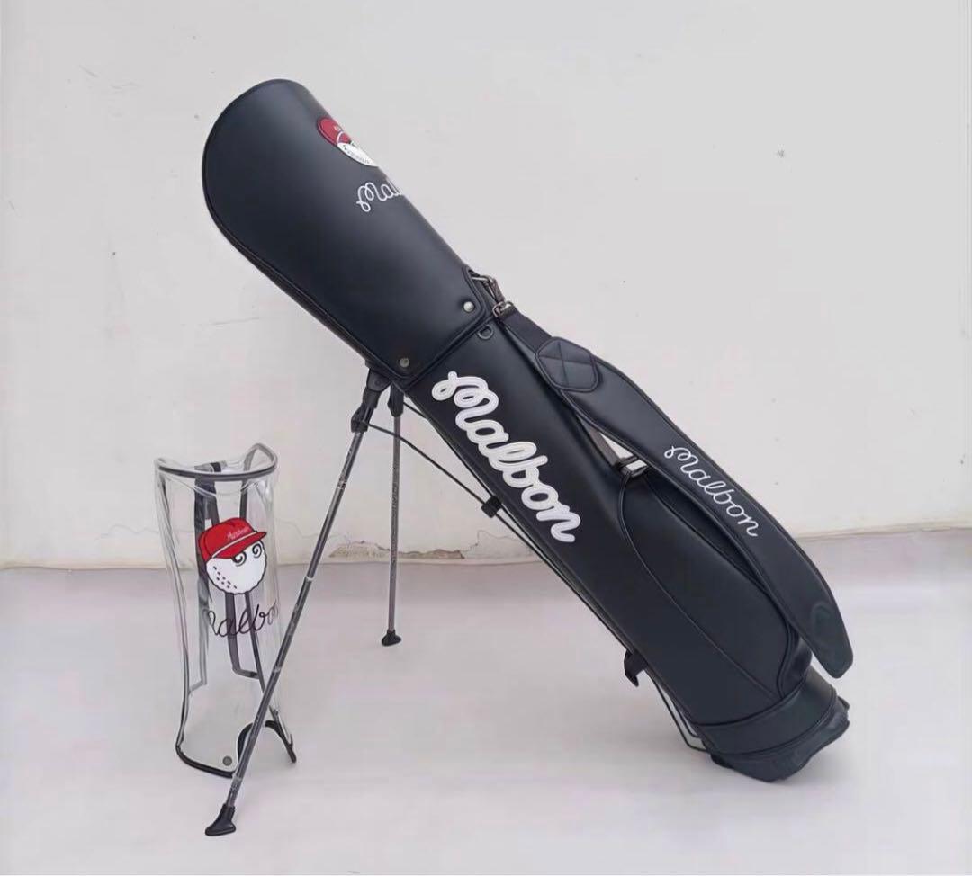 マルボン ゴルフmalbon golf キャディバッグ セルフスタンド 3分割