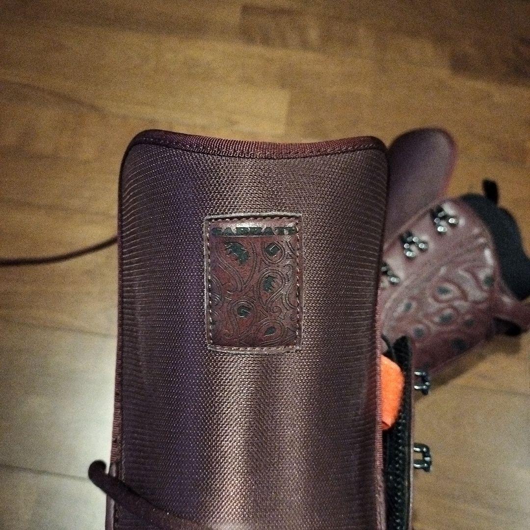 BURTON SABBATH 28cmブーツ(男性用) バーガンディ