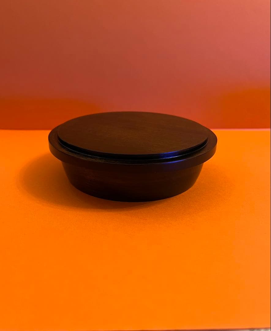 川添日記　散歩の友　お弁当　草木彫　漆器