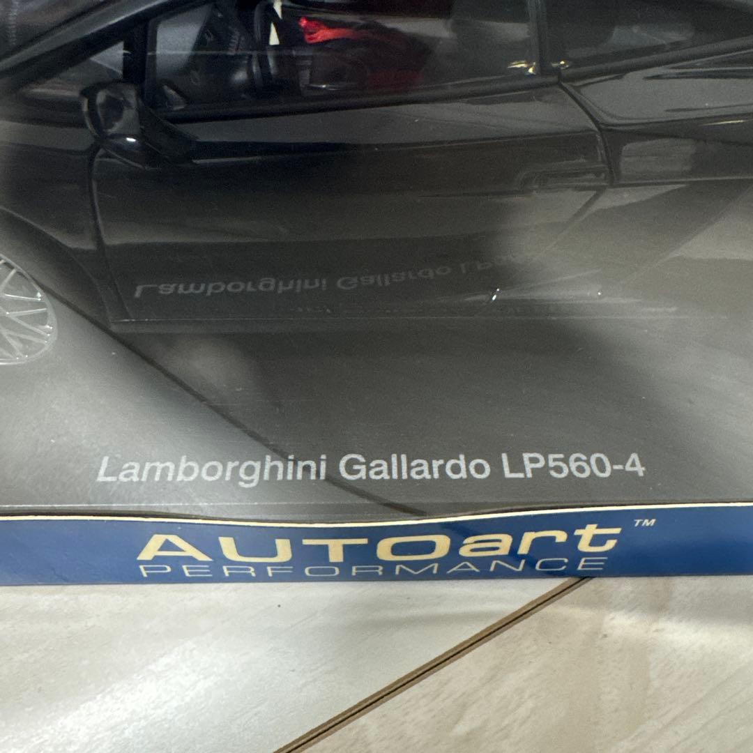 Autoart 1/18 ランボルギーニ ガヤルド lp560-4 ブラック
