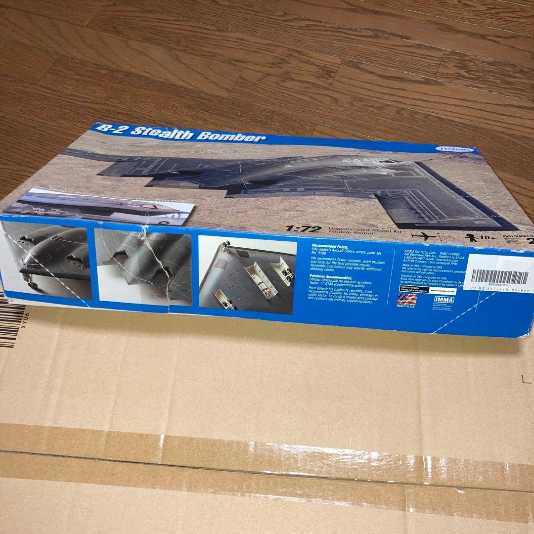 航空機・ヘリコプター B-2 Stealth Bomber 1:72 Testors