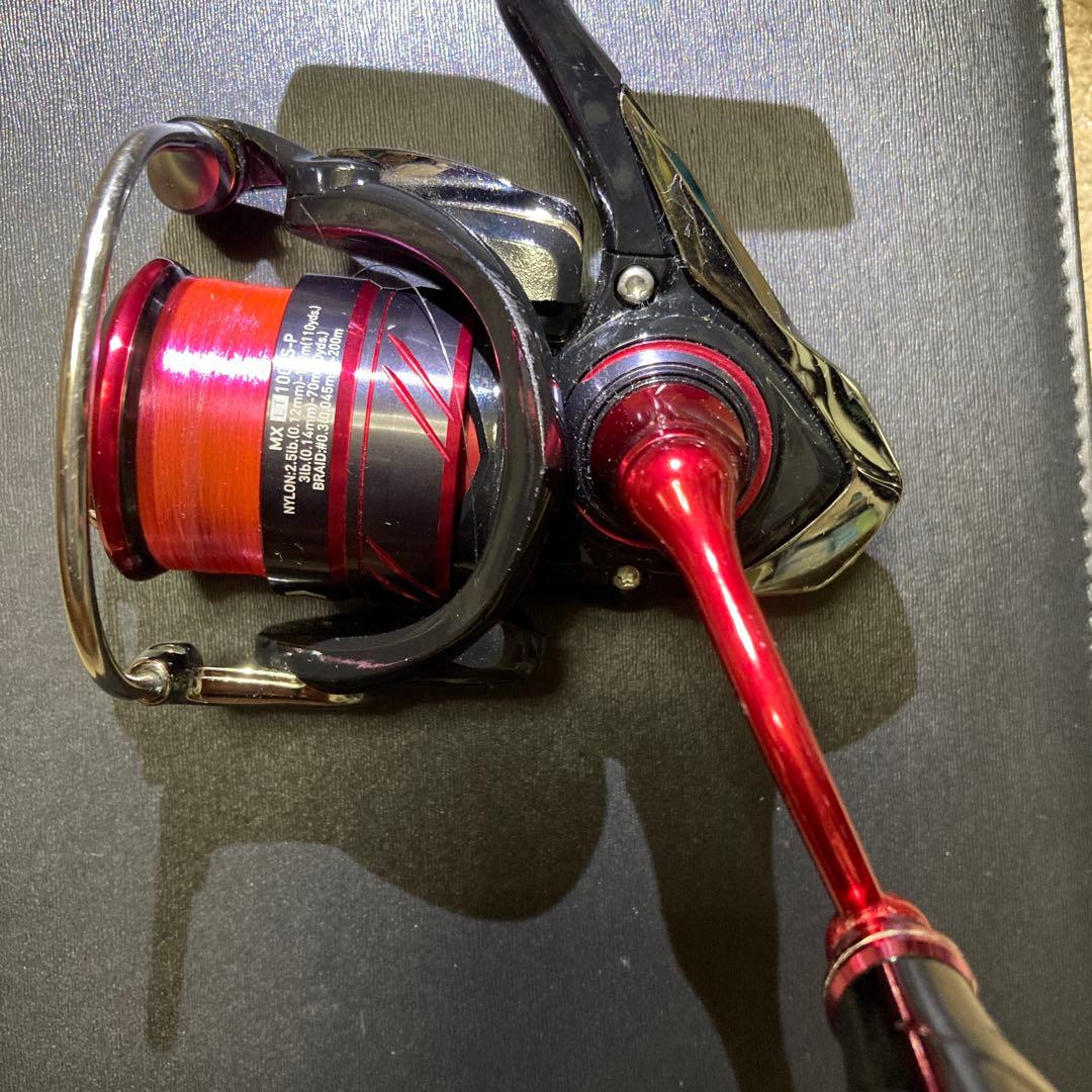 ダイワ　18月下美人MX LT1000S-P ハンドルノブカスタム済み