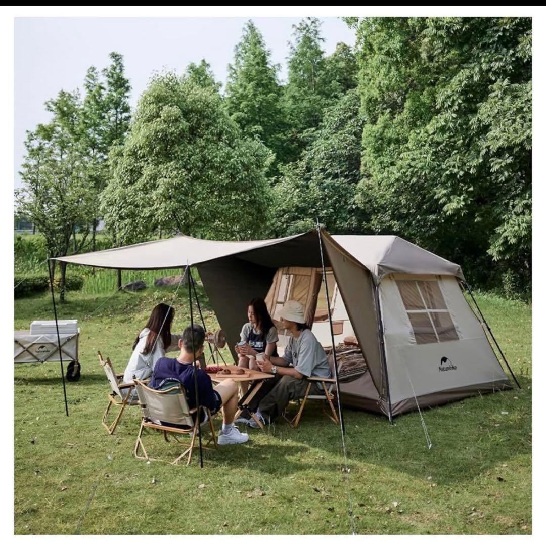 Naturehike テント ベージュ village5.0 ビレッジ キャンプ