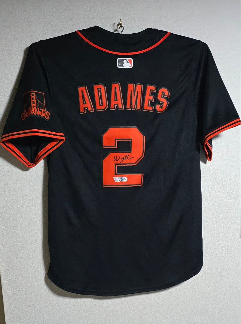 Willy Adames　サインユニフォーム　under wrap
