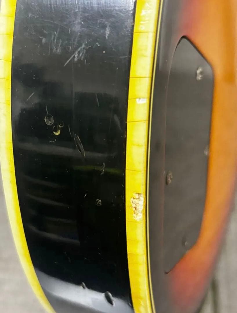 エレキギター サンバースト 日本製