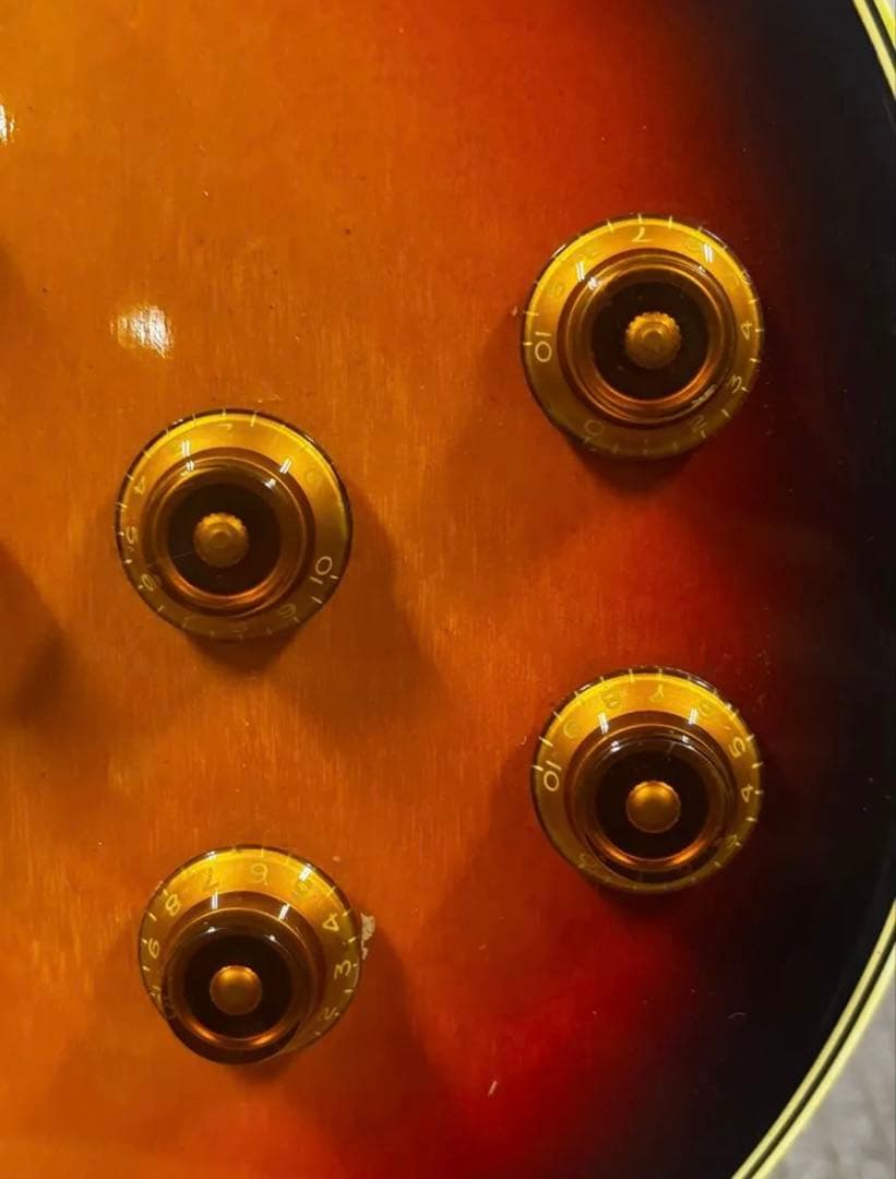 エレキギター サンバースト 日本製