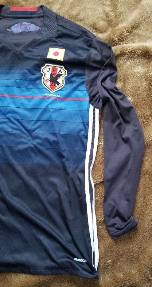 サッカー、日本代表、ユニフォーム、サイズ海外製XL、オーセンティックモデル