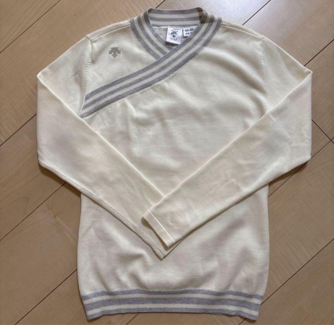 デサント　DESCENTE ゴルフ　ニットセーター　スカート　2点セット　L\M