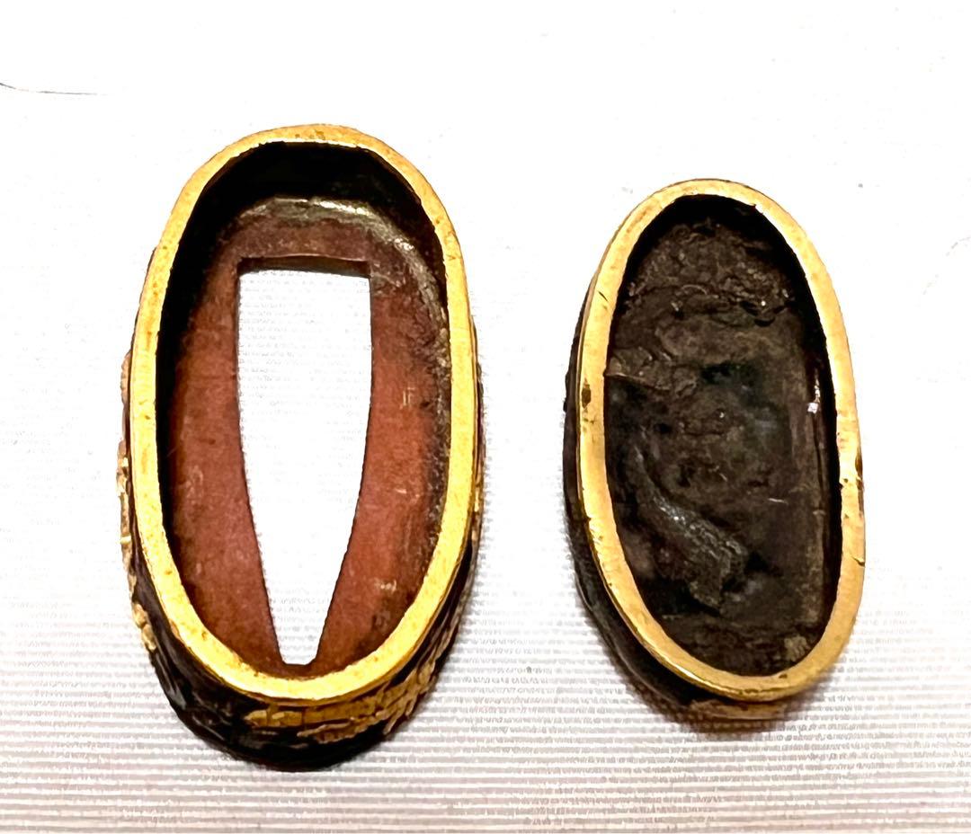 刀の縁頭 日本刀 武具 金工