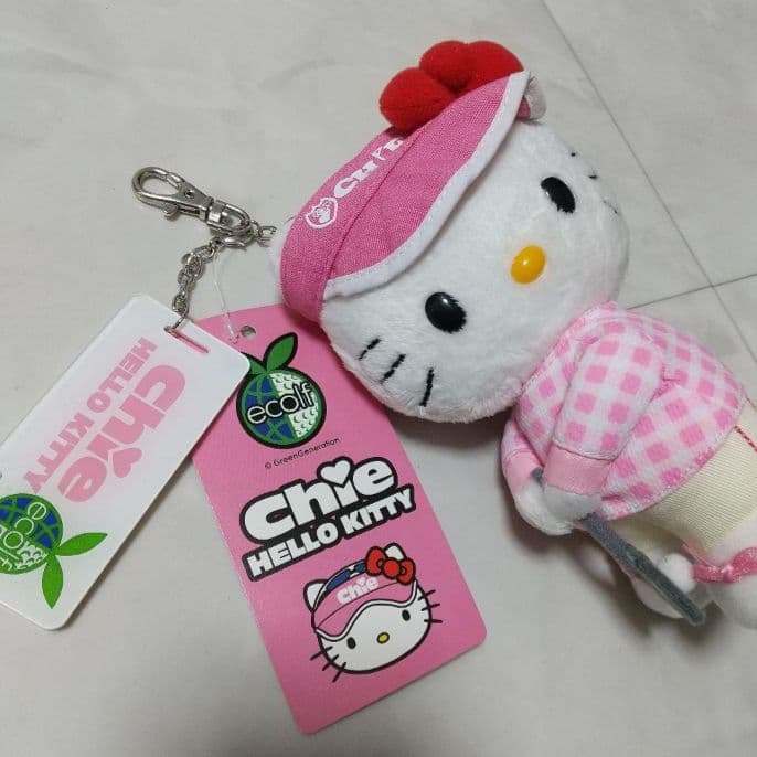 新品　ハローキティ　有村智恵キティ　ぬいぐるみ　マスコット