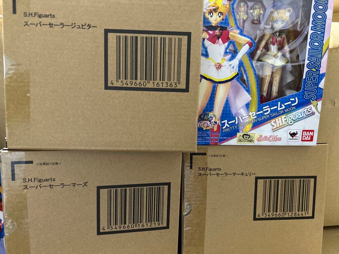 S.H.Figuarts セーラームーン マーズ ジュピター マーキュリー