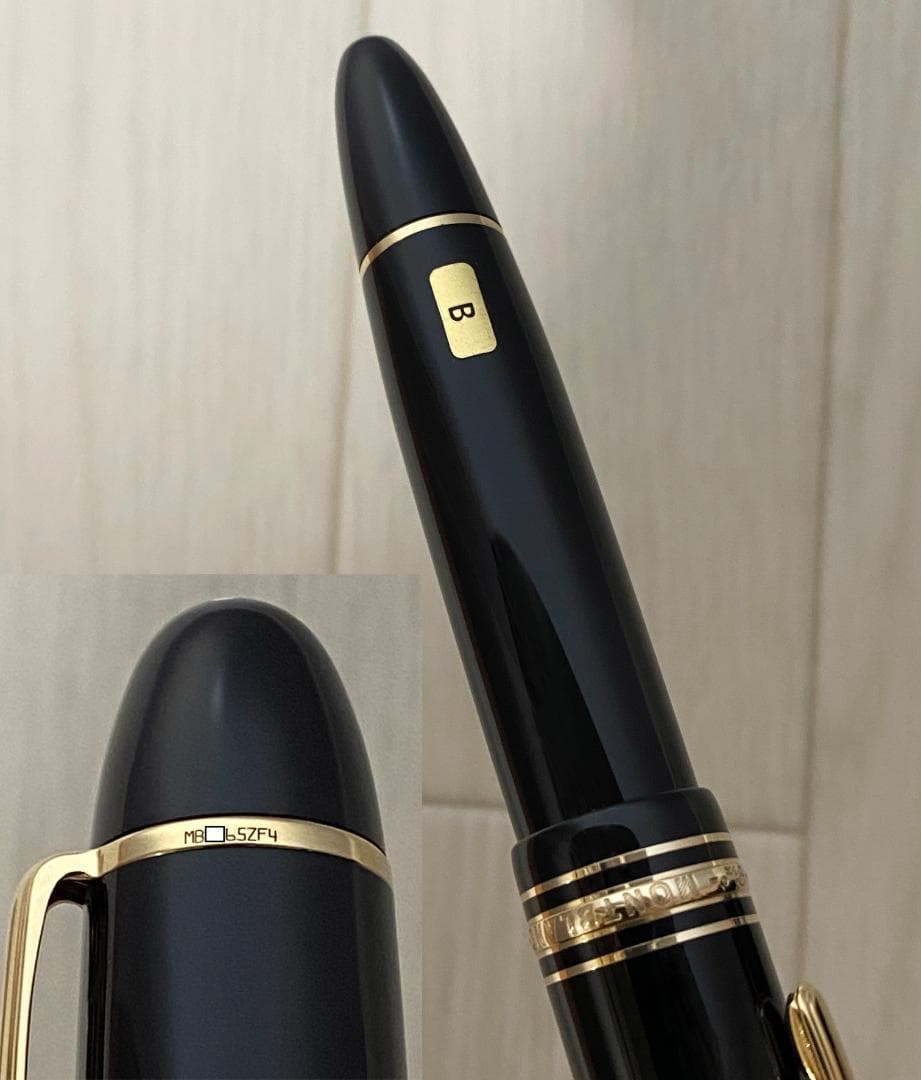 現行品 未使用に近い モンブラン 149 18K Au750 万年筆 インク付