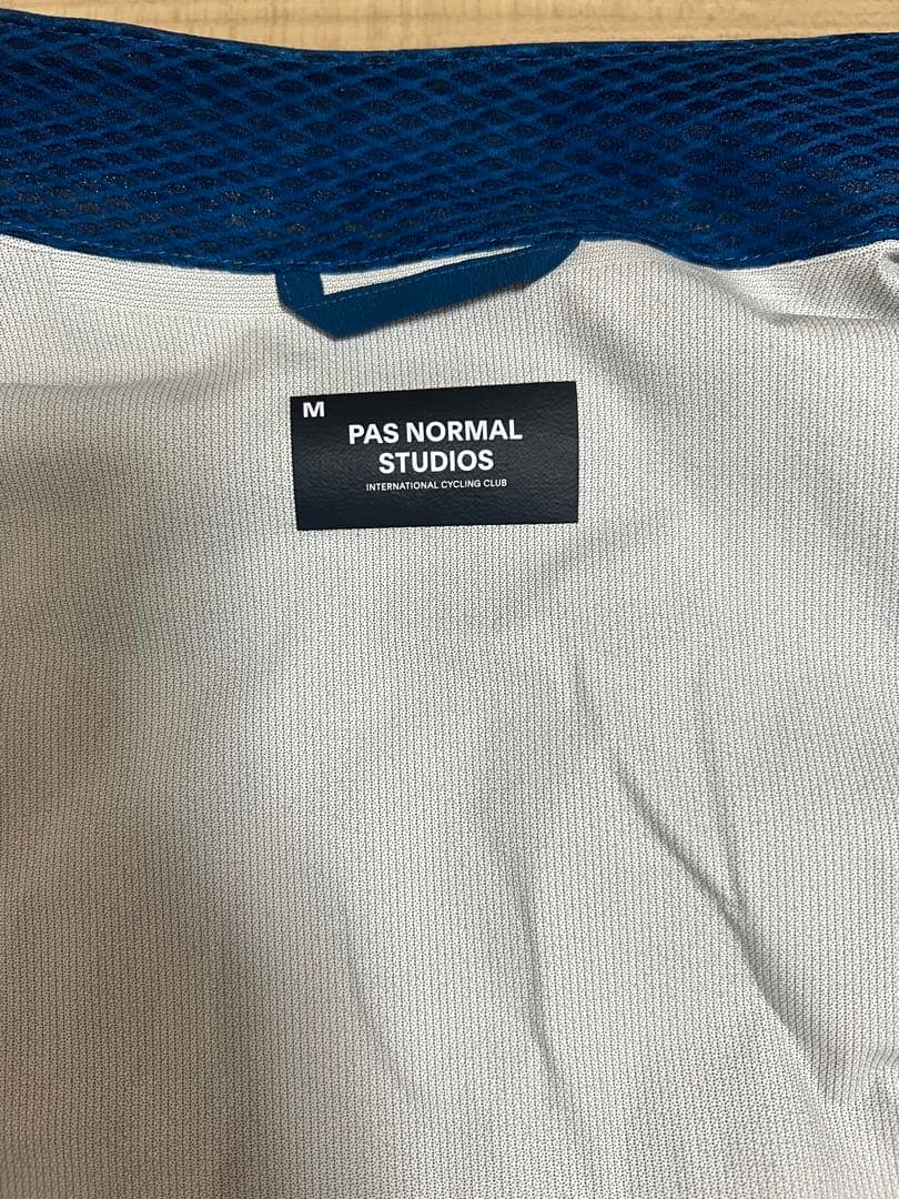PAS NORMAL STUDIOS サイクルジャケット 青　M