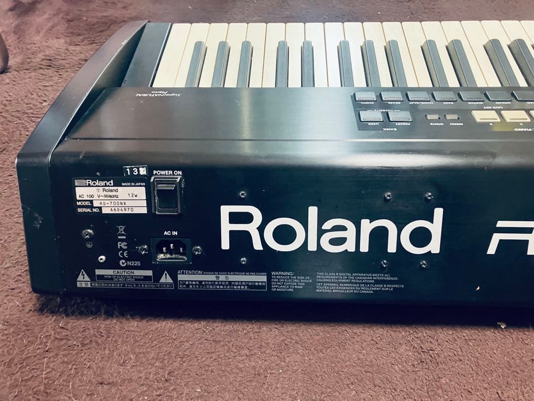 Roland 電子ピアノRD-700NX 最安値　シンセサイザー動作品概ね美品