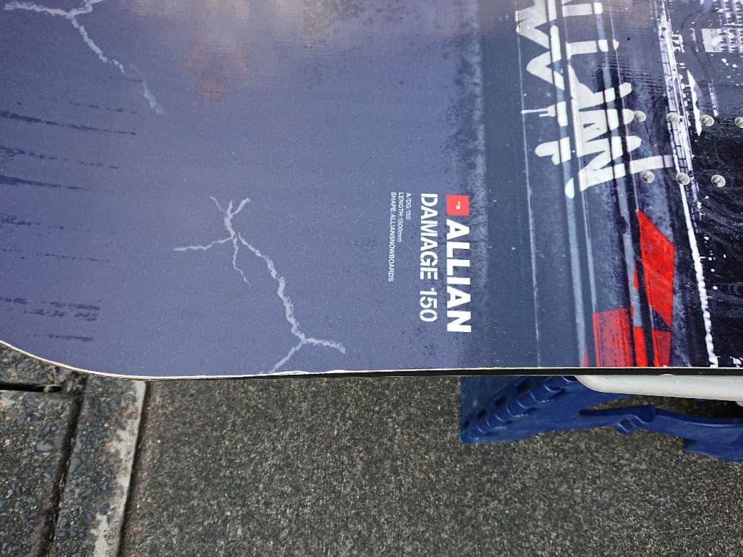 ALLIAN DAMAGE 150 スノーボード