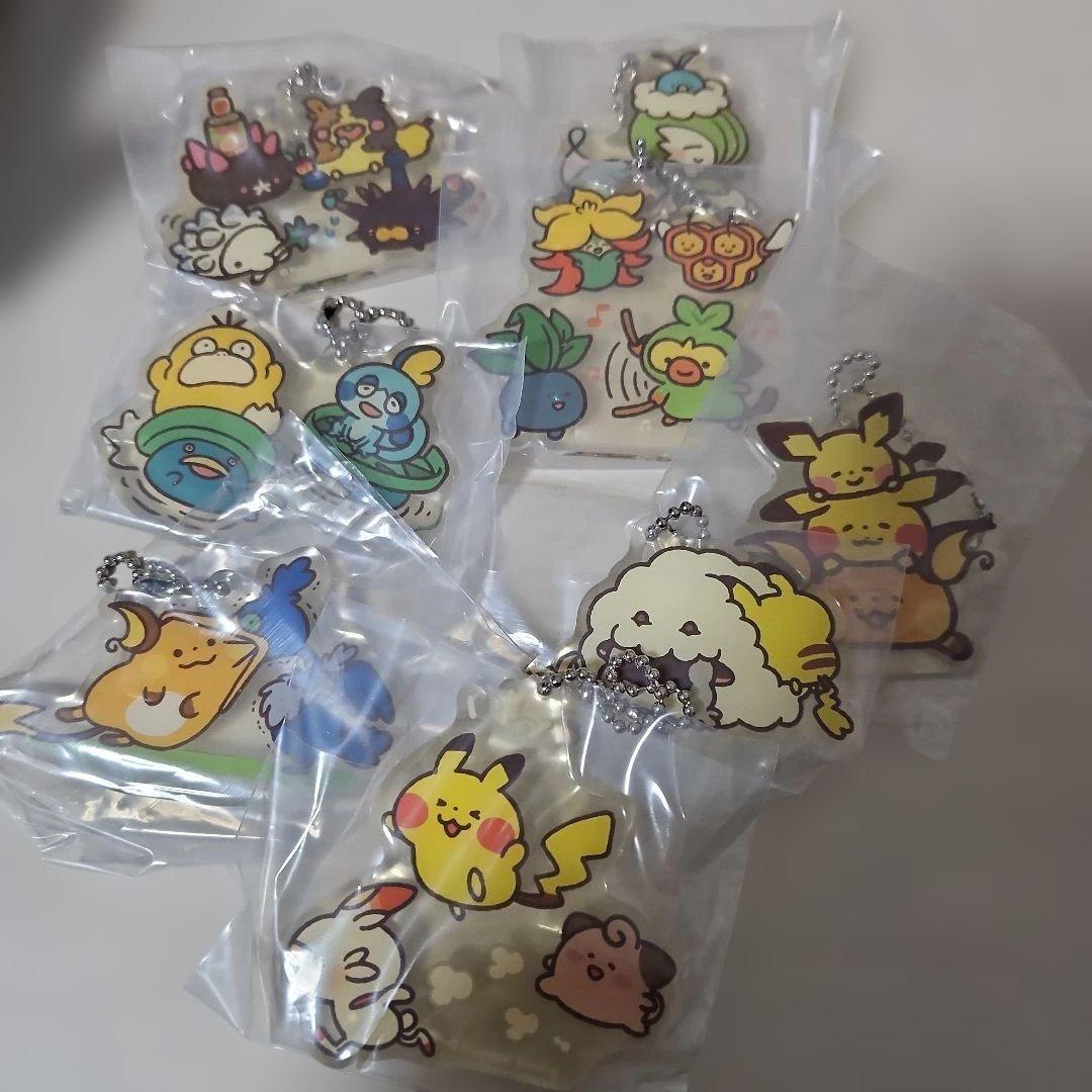 アクリルチャームコレクション Pokémon Yurutto ポケモン
