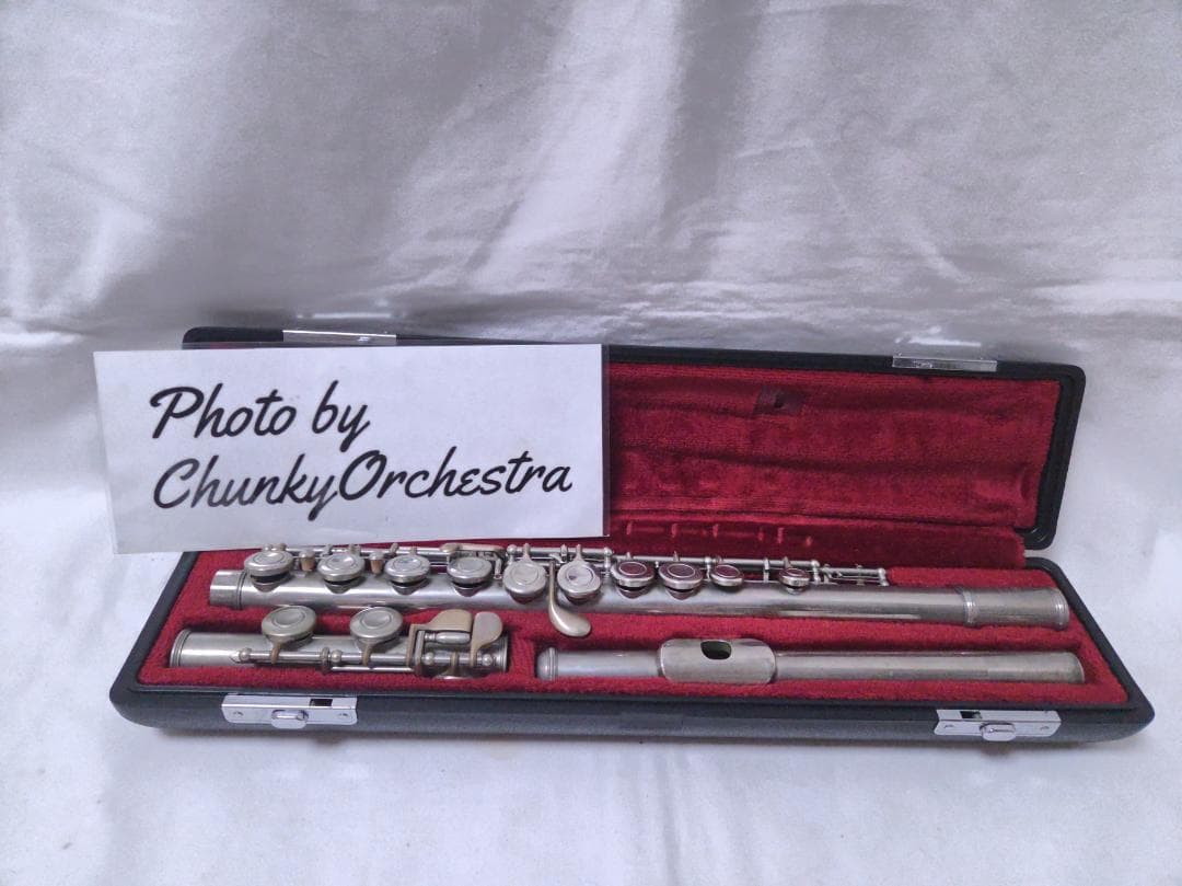 YAMAHA YFL-211 フルート 銀メッキ 日本製 Eメカ付き #3030