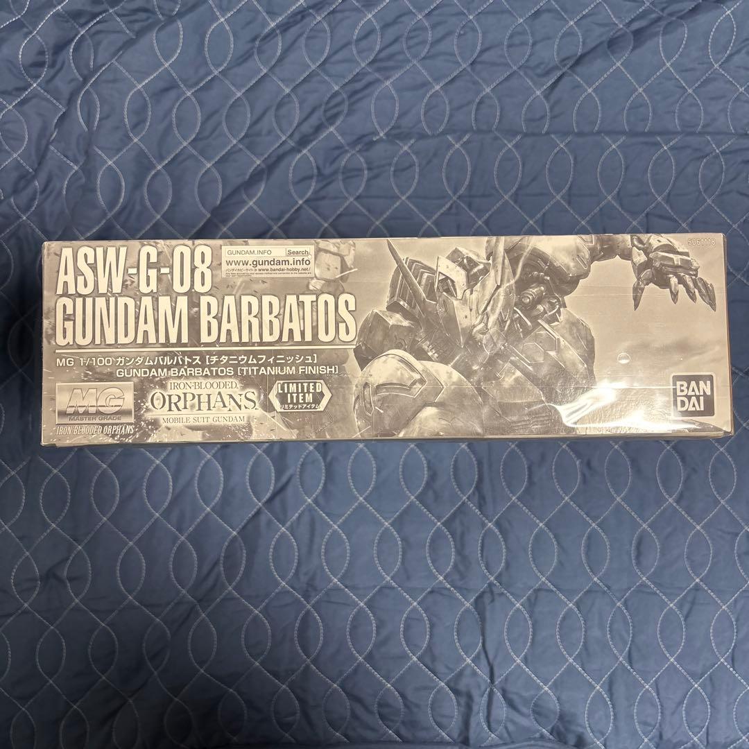 MG 1/100 GUNDAM BARBATOS 限定版 チタニウムフィニッシュ