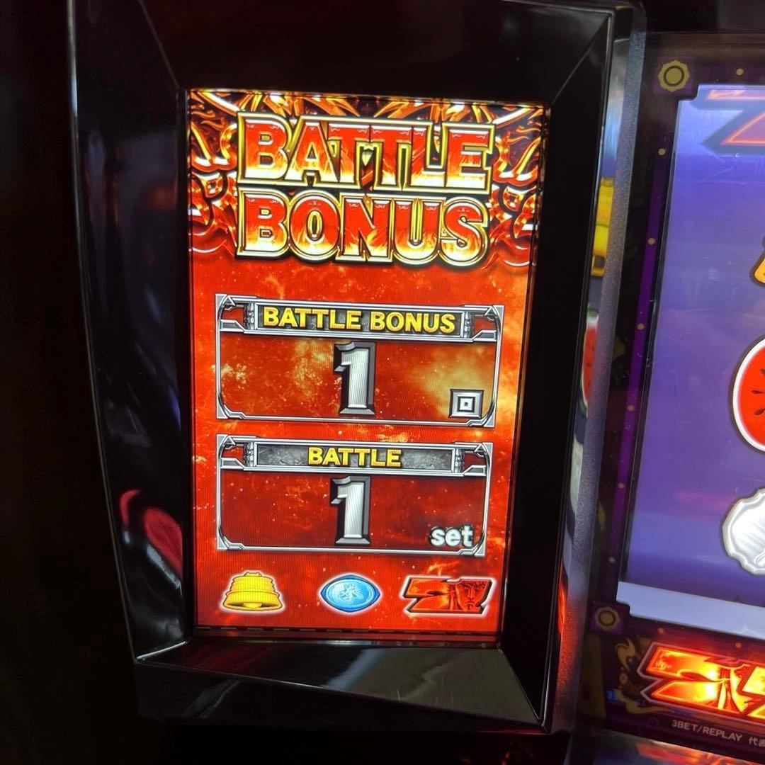 スマスロ「北斗の拳」拳王パネル　送料無料　パチスロ実機