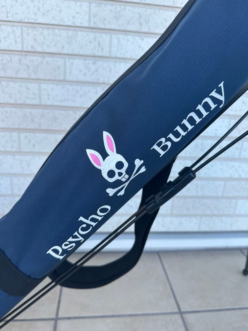 Psycho Bunny スタンドバッグ ネイビー