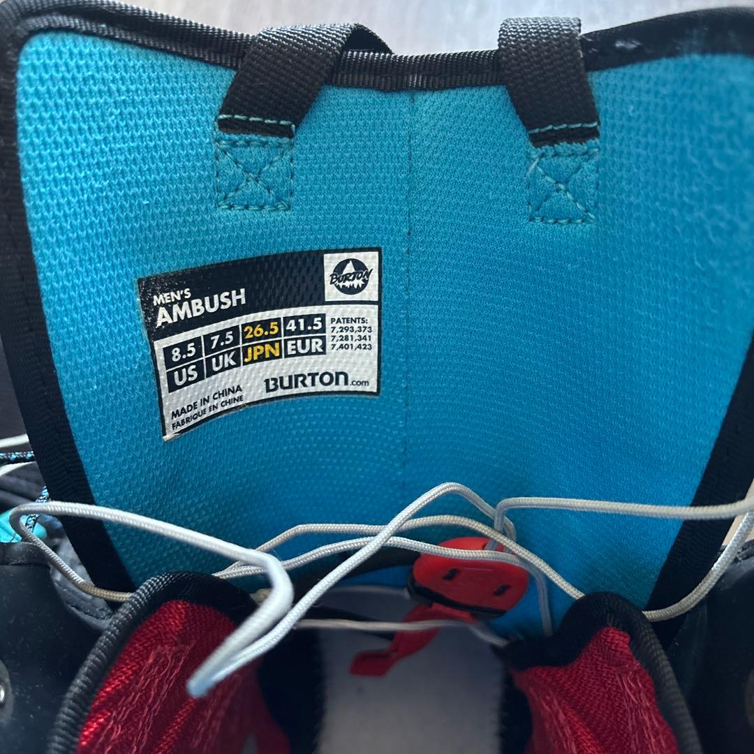 Burton AMBUSH 26.5cm + imprint3熱成形可能