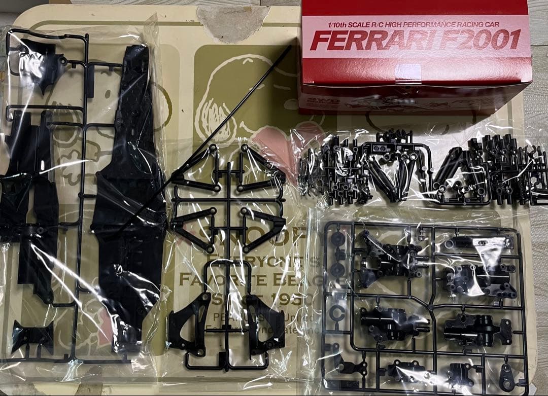 タミヤ　1/10 Ferrari f2001