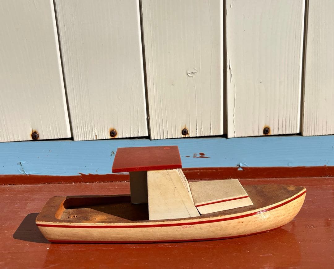 米国製飾り用木製艦