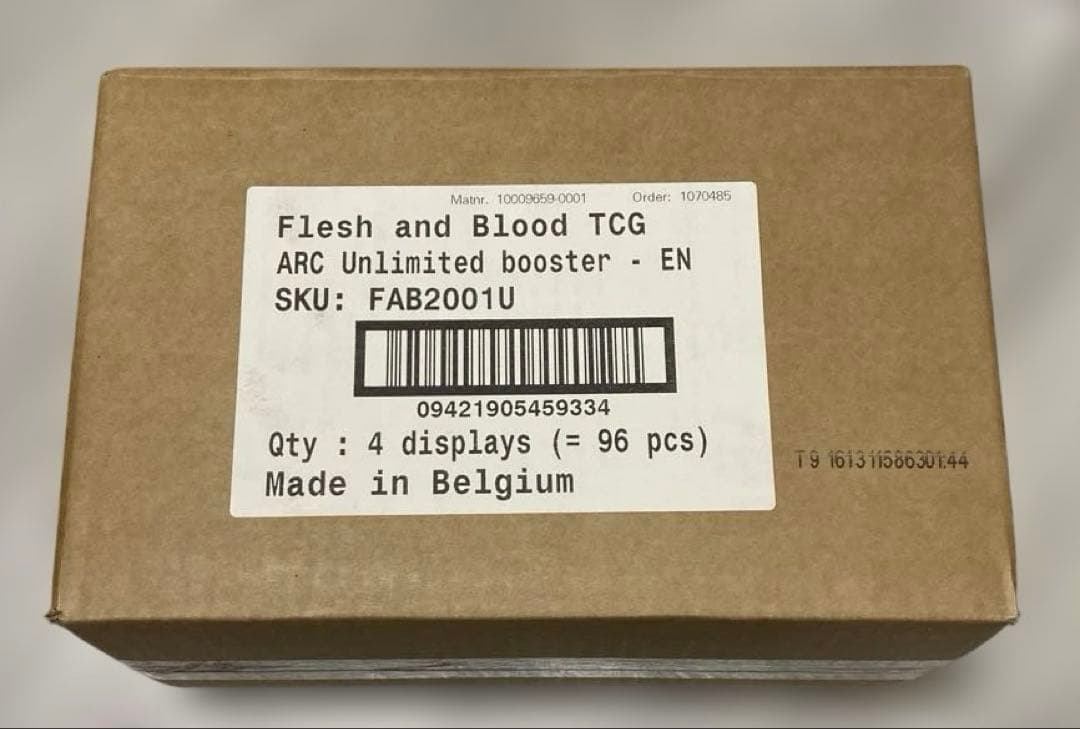 FAB 絶版　Arcane Rising Unlimited 未開封　1カートン