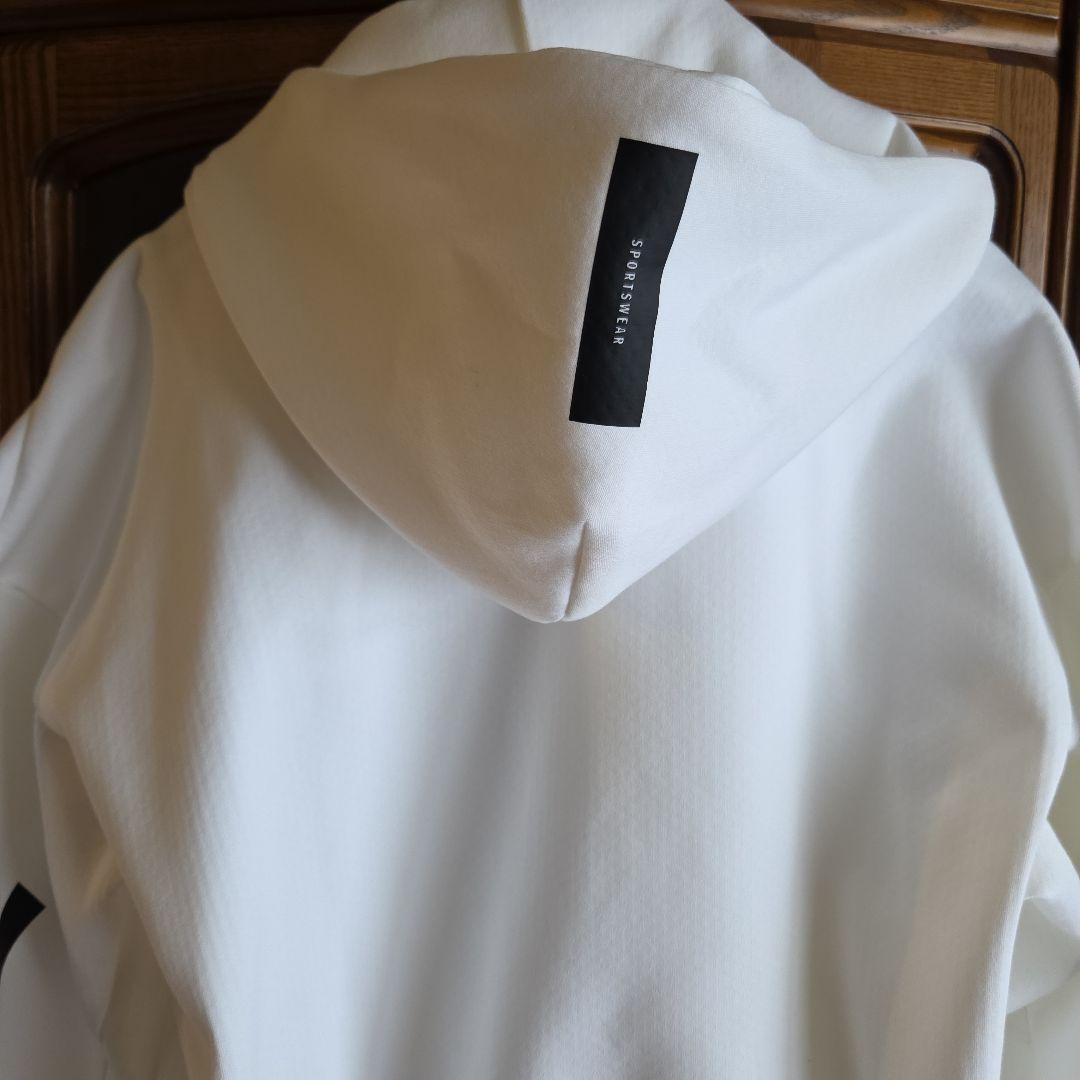 adidas　パーカーセットアップ Lサイズ　ホワイト/ブラック