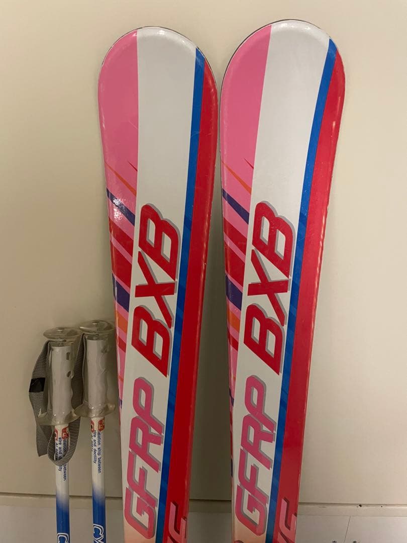 スキーセット　130cm　スキー板　ストック　ブーツ