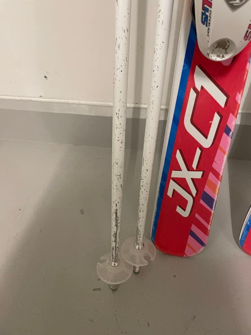 スキーセット　130cm　スキー板　ストック　ブーツ