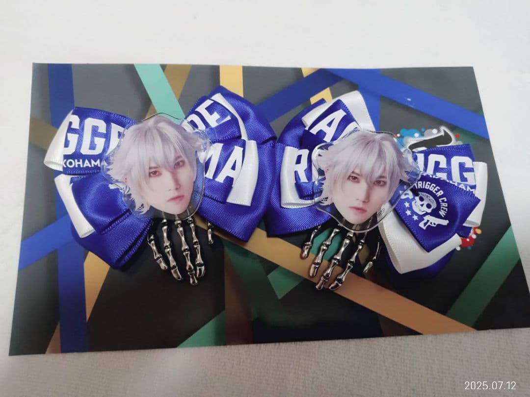 【オーダー再開】キンブレリボン ペンラリボン ヘアメリボン 硬貨ケース チャーム