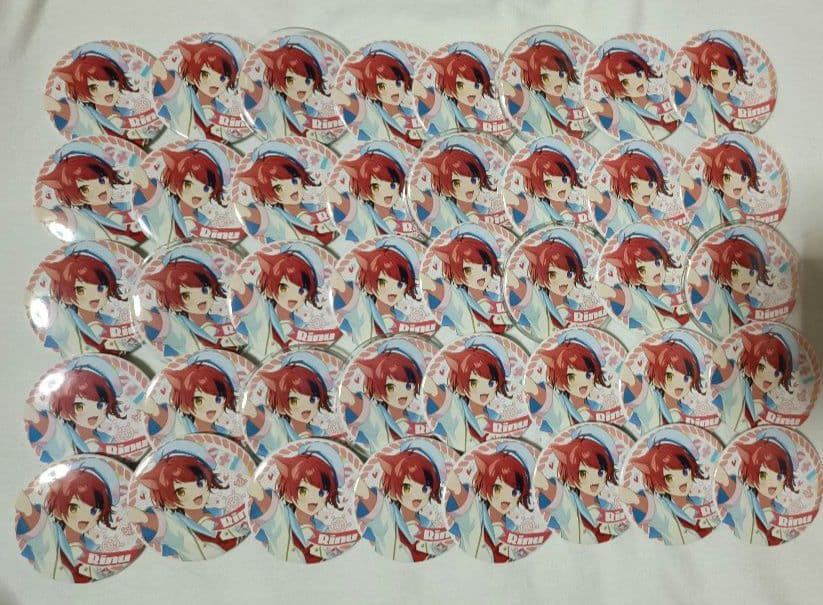 すとぷり　莉犬　缶バッチ　マリン　等身