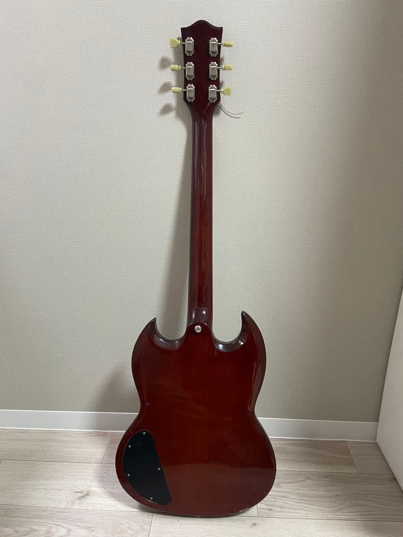 Gibson風　SG チェリーレッド エレキギター　現状品