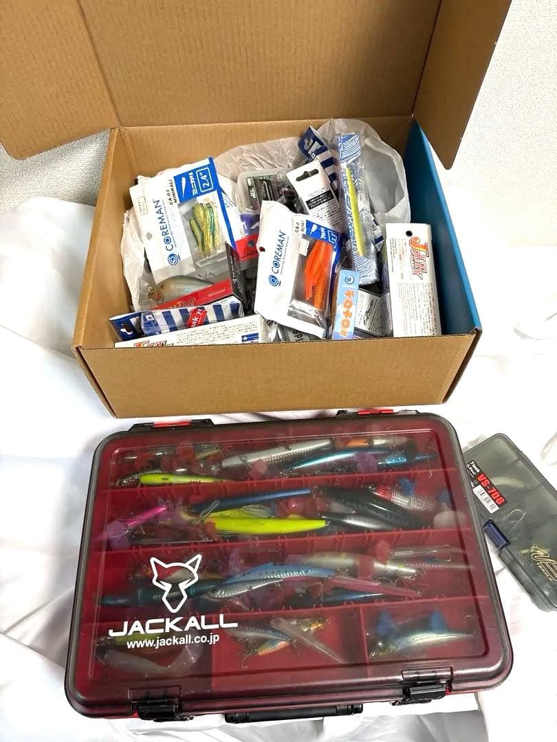 ☆大量ルアー☆シーバス引退セット　青物ルアーリーダー付