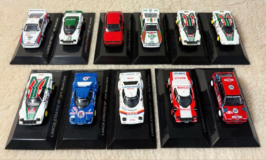 ラリーカー コレクション LANCIA ランチア（全11点）
