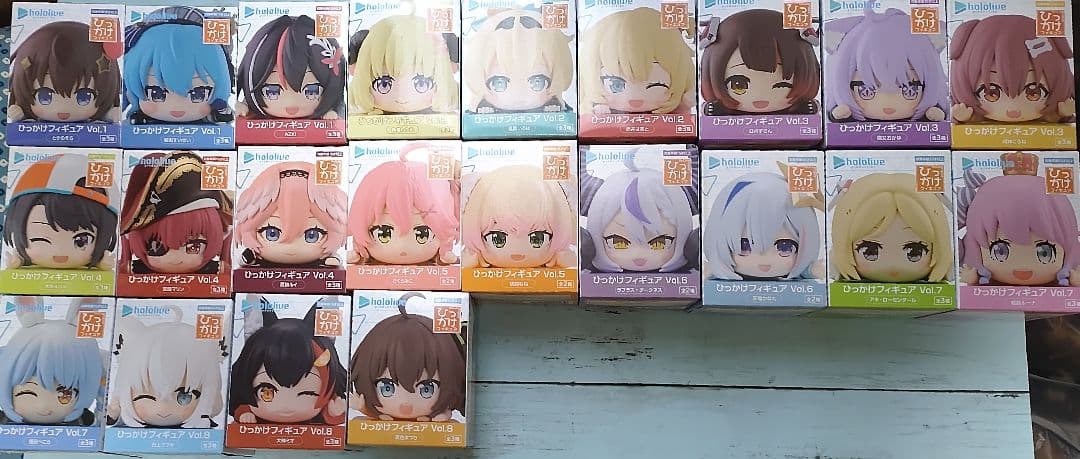 ホロライブ ひっかけフィギュア 22体セット