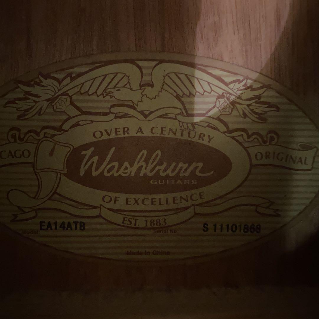 Washburn エレアコ　ブルー　⭐︎ワッシュバーンアコギ