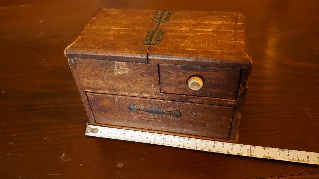 桐箱　小箱　古民家　古民具　蔵出し　１客