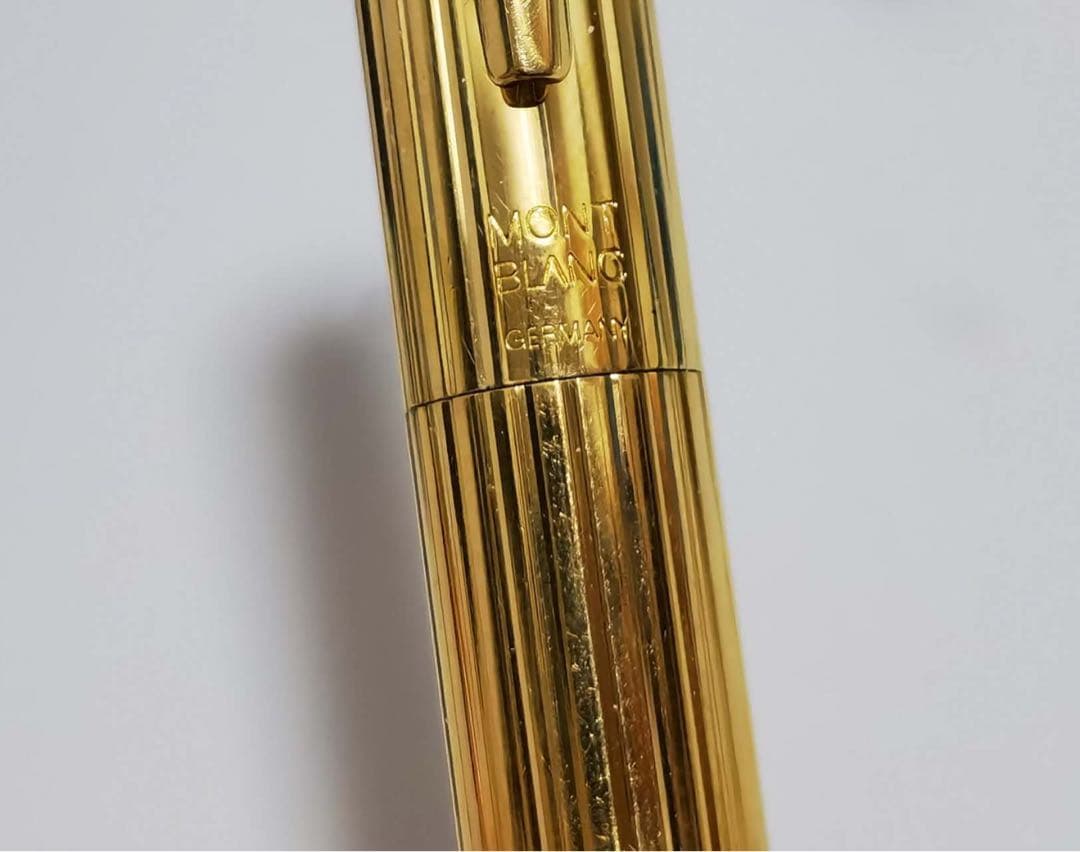 モンブラン　万年筆585 ゴールド